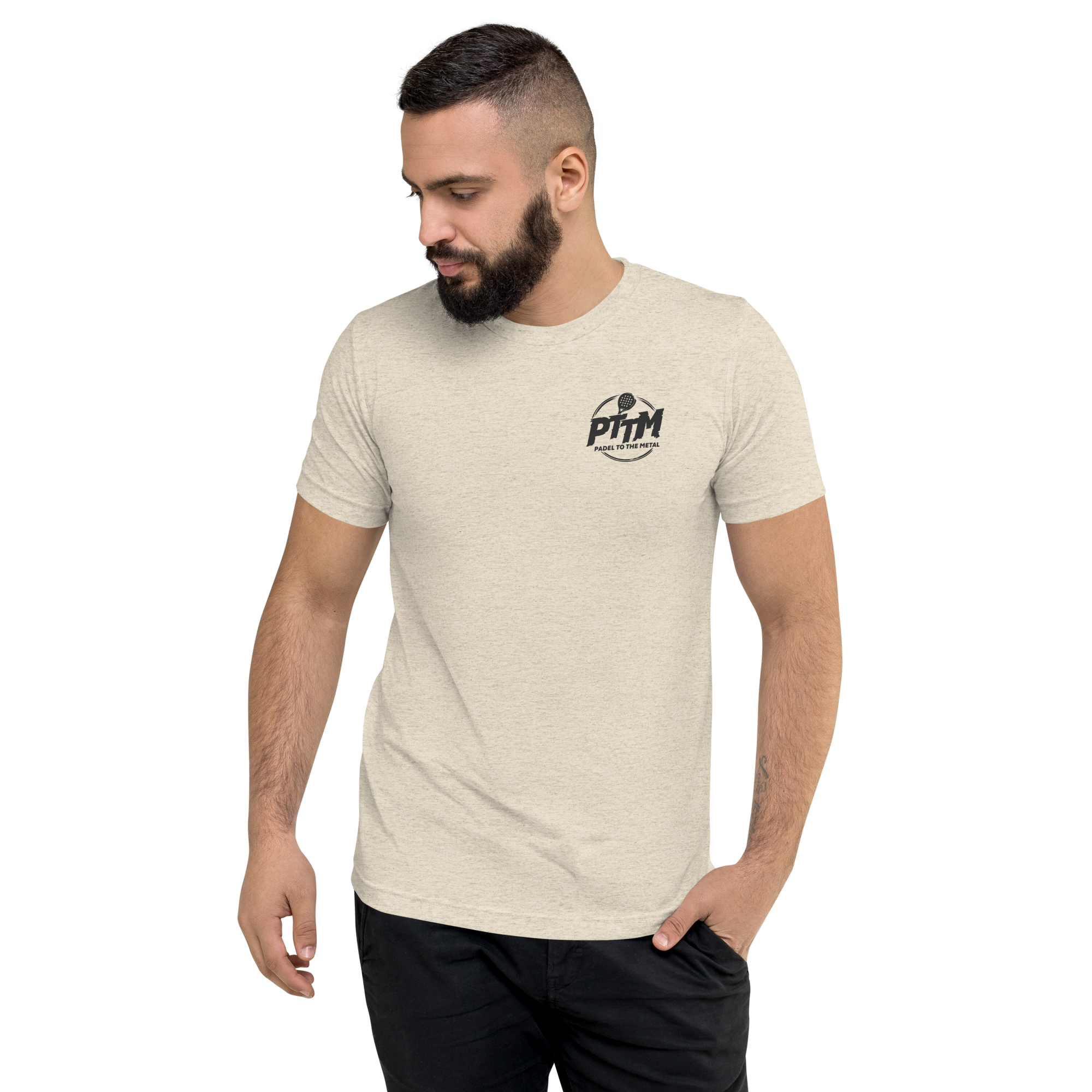 Kleur: Beige triblend