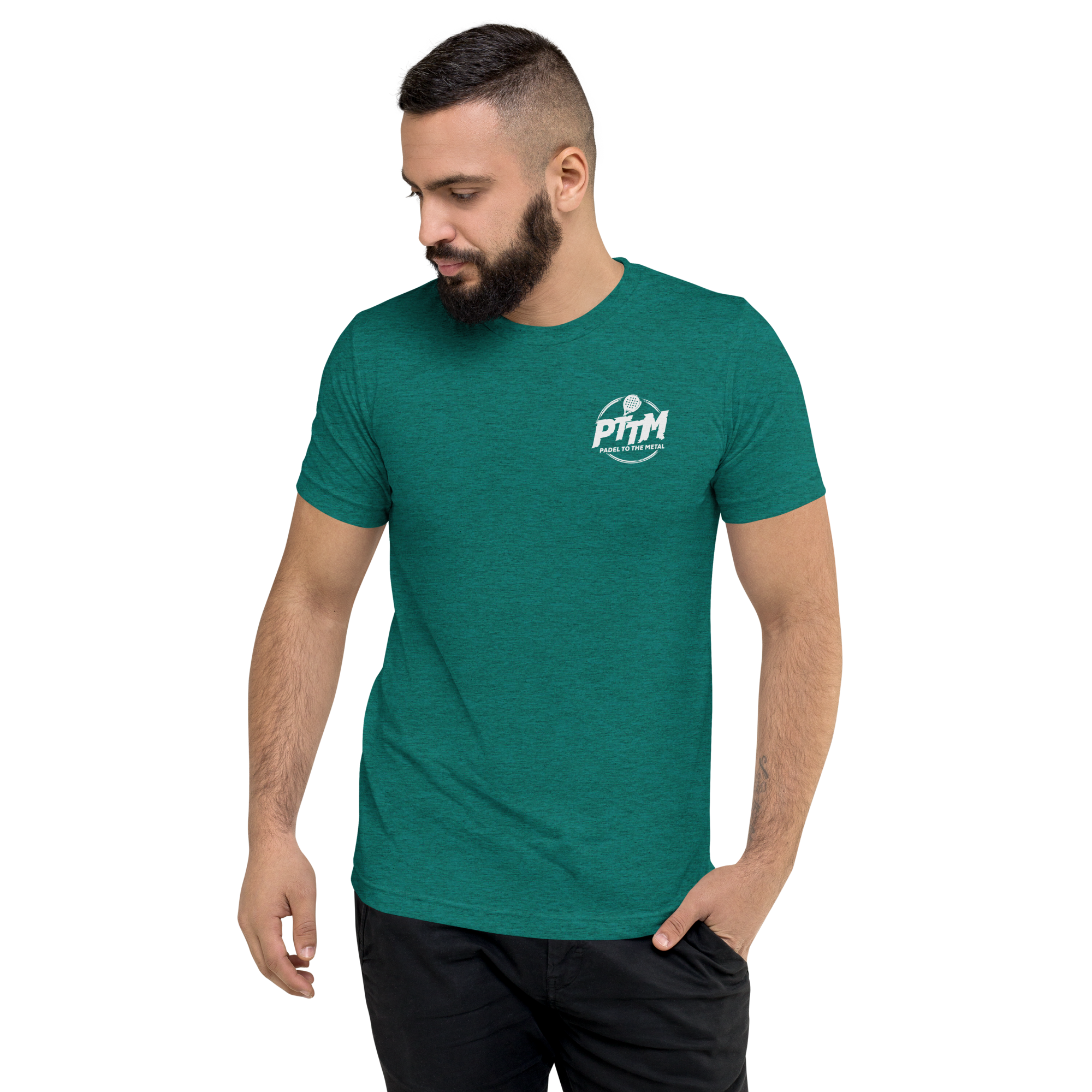 Kleur: Blauwgroen triblend