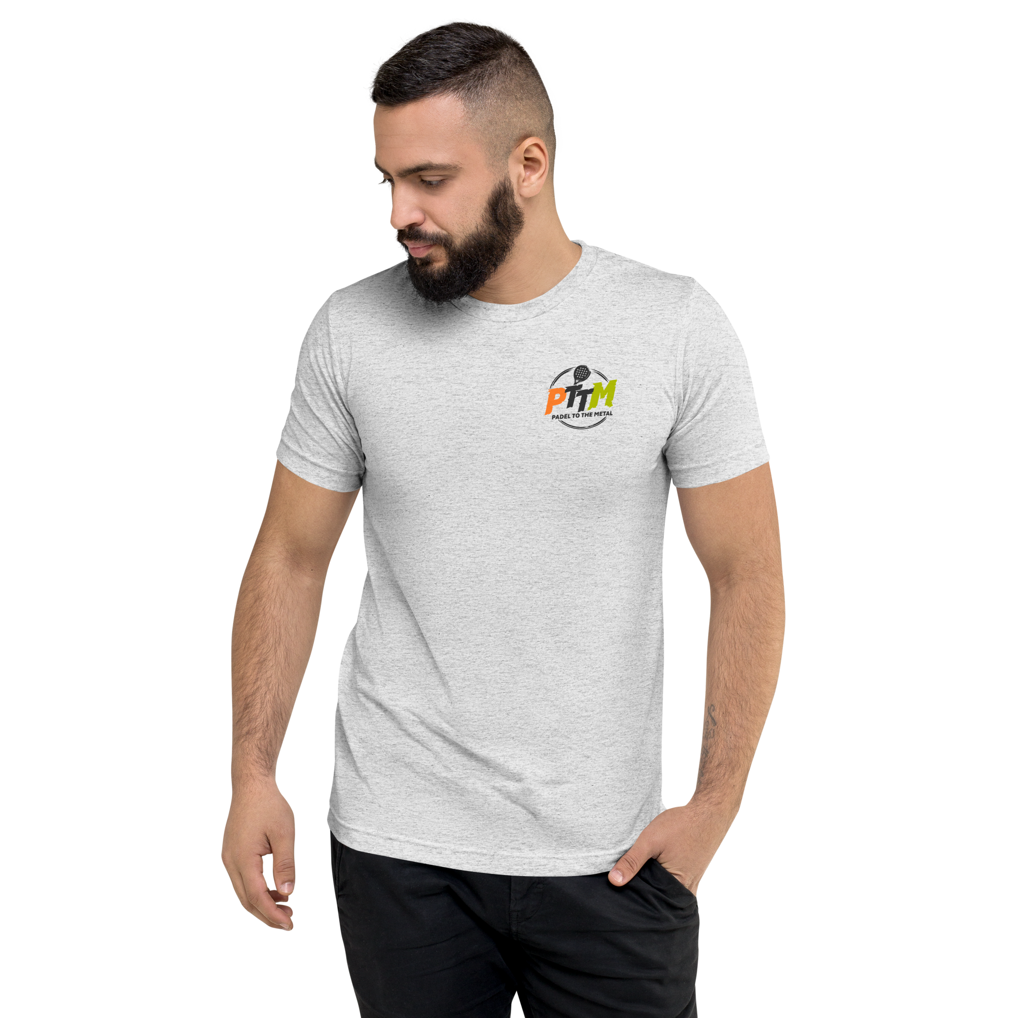 Kleur: Gevlekt wit triblend